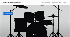Desktop Screenshot of bestelectronicdrumset.com